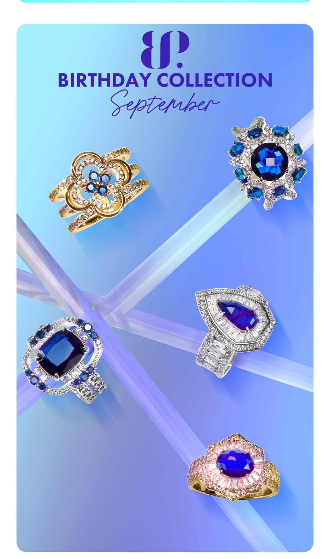 September 2025 birthday collection rings