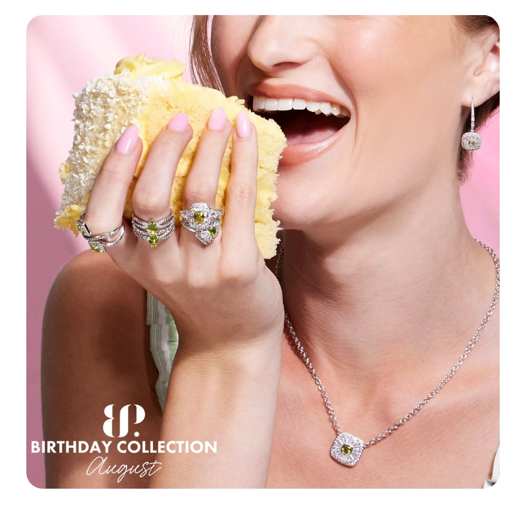 August 2025 birthday collection necklace