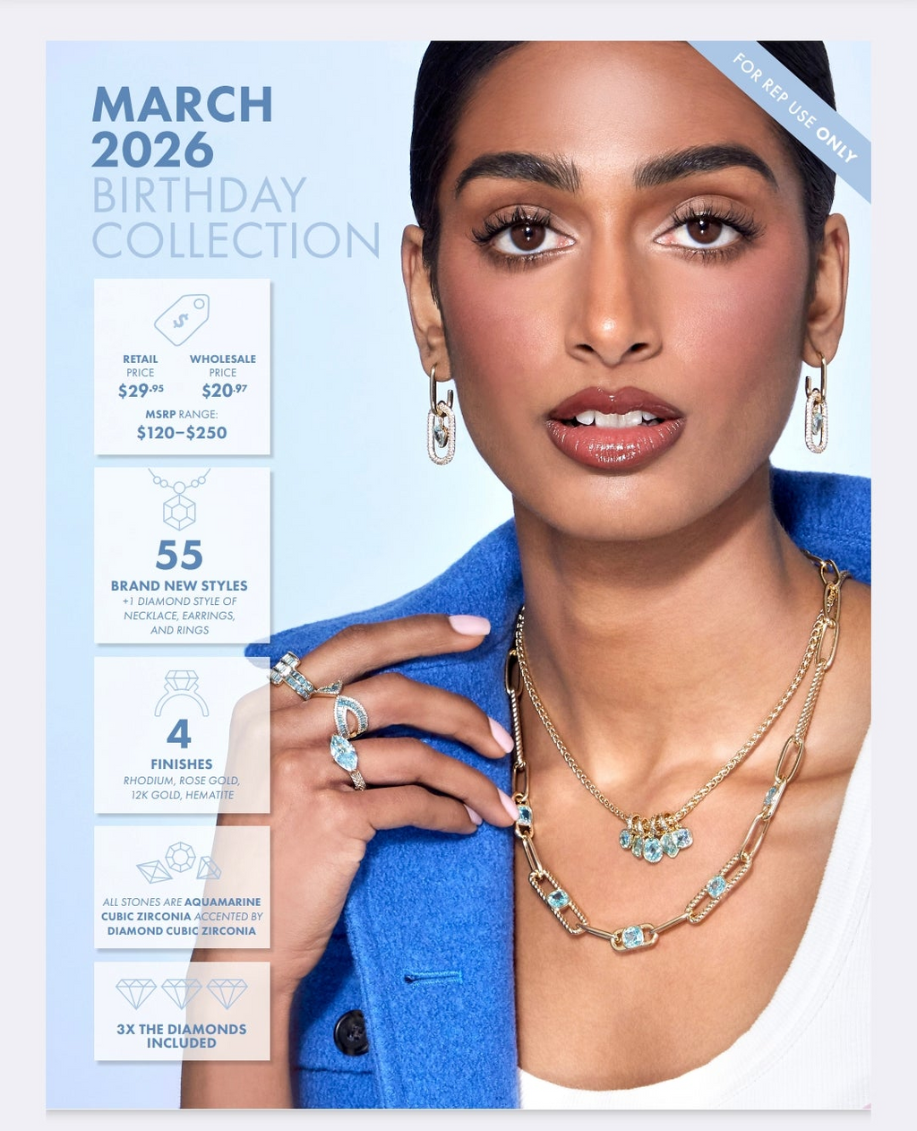 March 2026 birthday collection necklace