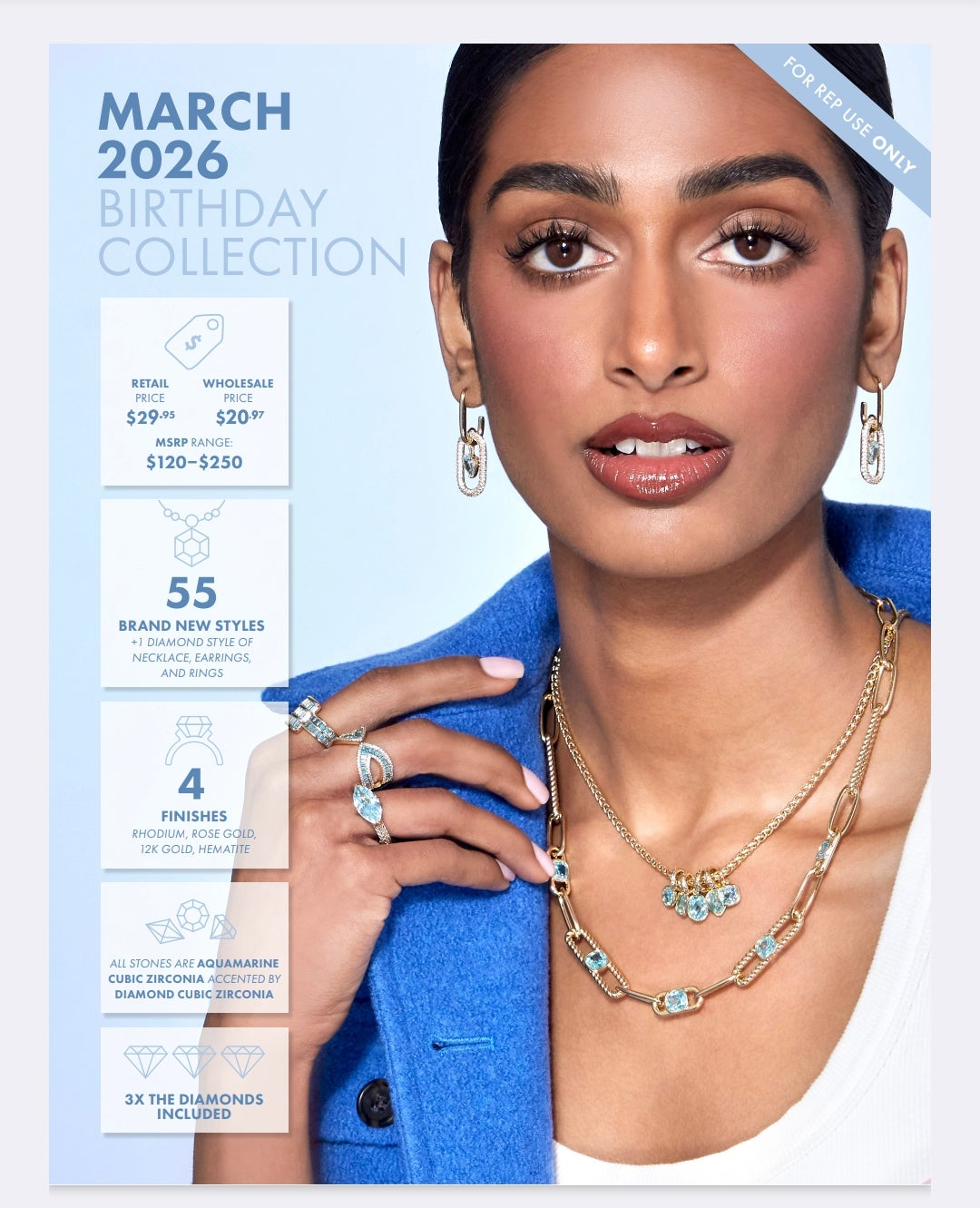 March 2026 birthday collection necklace